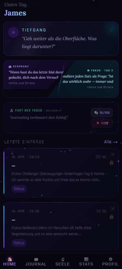InnerVoid Homescreen